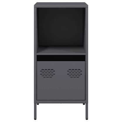 vidaXL Sideboard Anthracite 35x39x73.5 cm Cold-rolled Steel 4