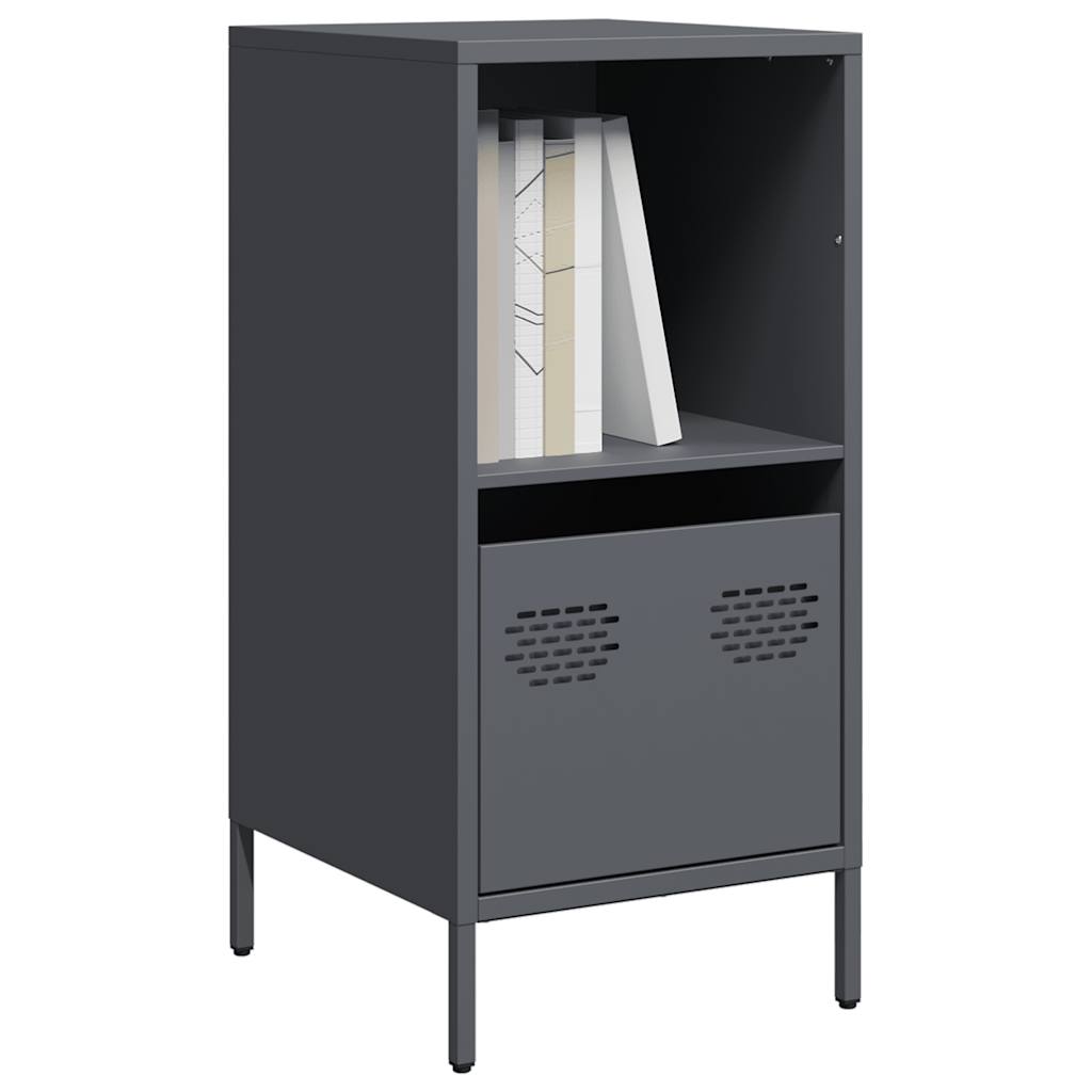 vidaXL Sideboard Anthracite 35x39x73.5 cm Cold-rolled Steel 1