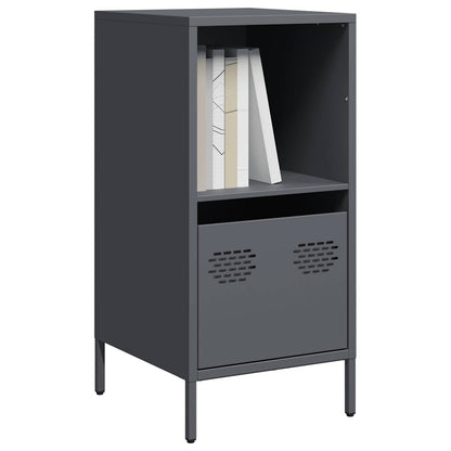 vidaXL Sideboard Anthracite 35x39x73.5 cm Cold-rolled Steel 1