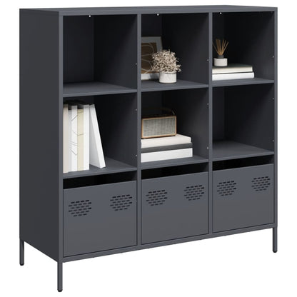 vidaXL Highboard 35x39x103.5 cm Steel