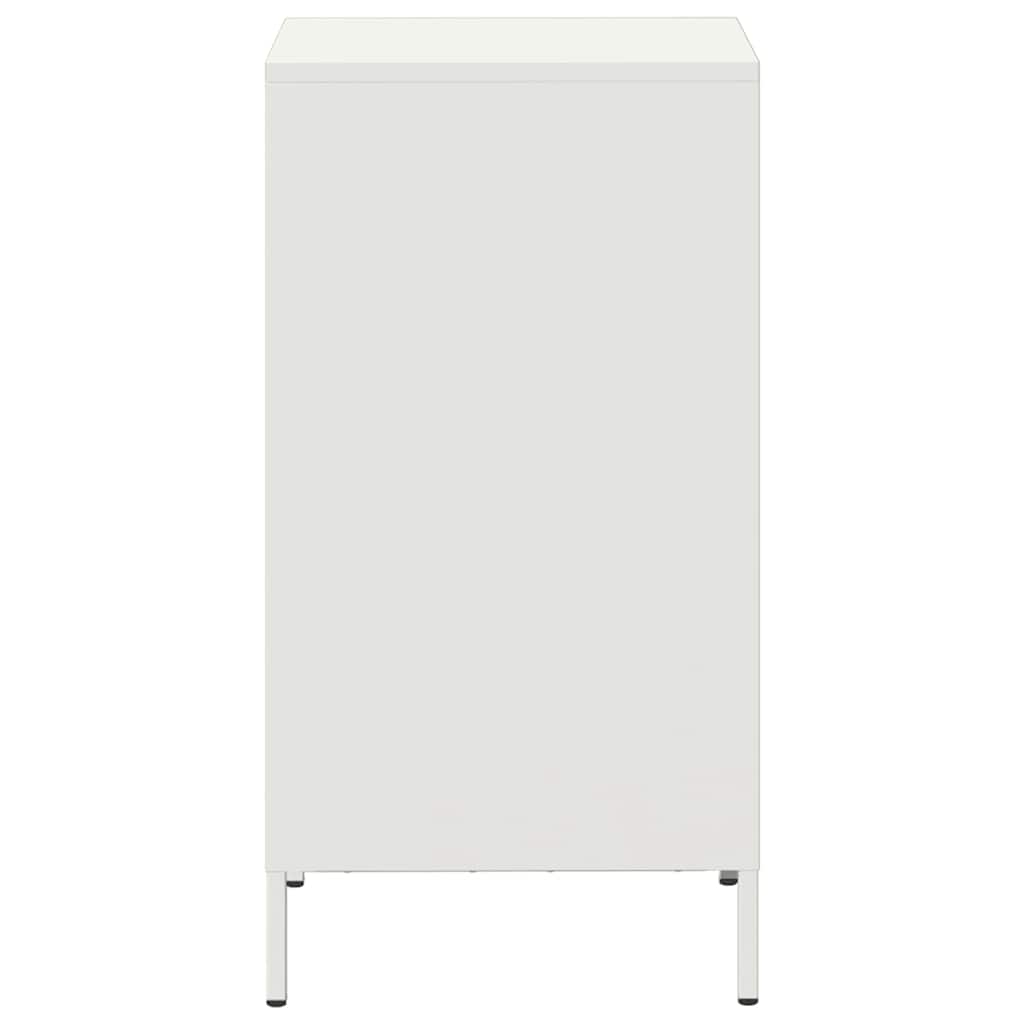 vidaXL Sideboard White 35x39x73.5 cm Cold-rolled Steel 6