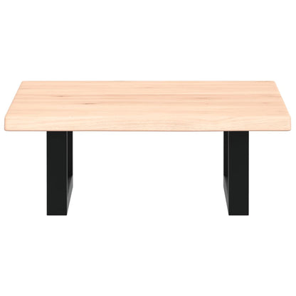 vidaXL Basin Shelf Wall Mounted Steel and Solid Wood Oak 4