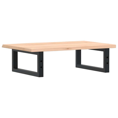 vidaXL Basin Shelf Wall Mounted Steel and Solid Wood Oak 6