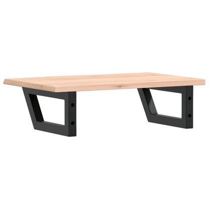 vidaXL Basin Shelf Wall Mounted Steel and Solid Wood Oak 6