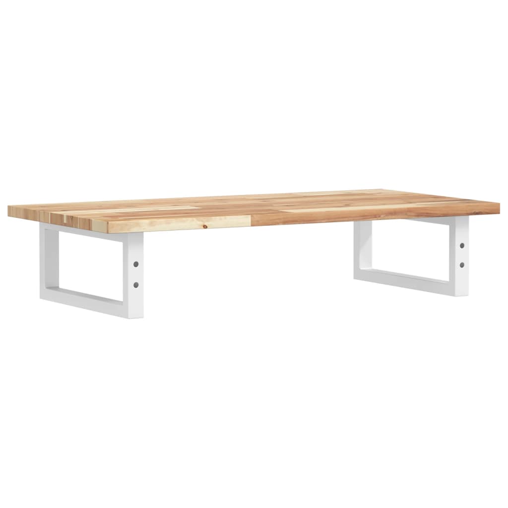 vidaXL Basin Shelf Wall Mounted Steel and Solid Wood Acacia 6