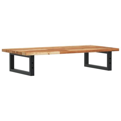 vidaXL Basin Shelf Wall Mounted Steel and Solid Wood Acacia 6