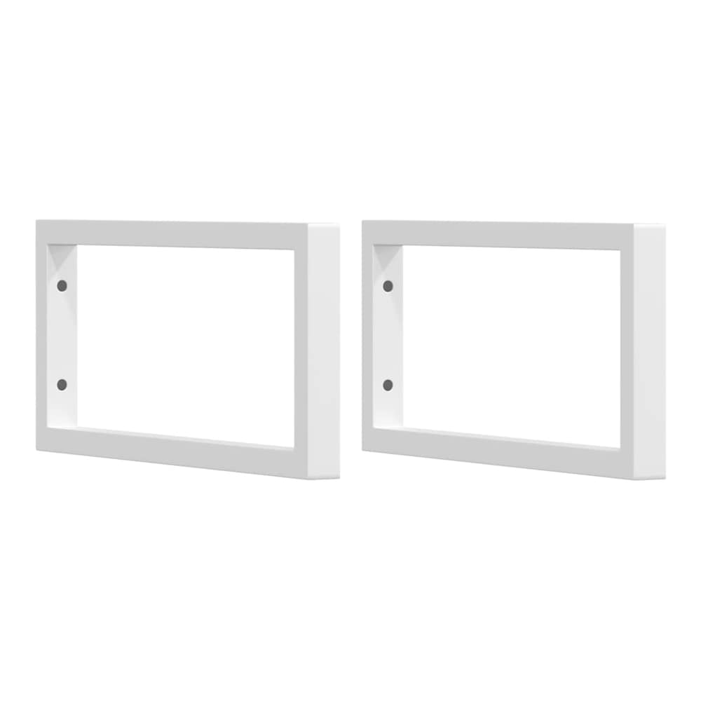 Basin Shelf Wall Mounted Steel and Solid Wood Acacia Rectangular Depth 50 cm Height 2 cm Brown and White 60 cm