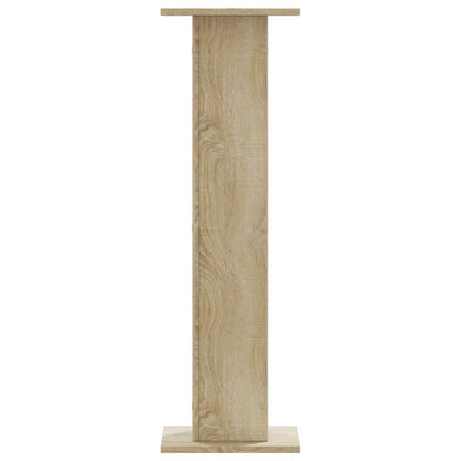 vidaXL Speaker Stands 2 pcs Sonoma Oak 30x30x95 cm Engineered Wood 3