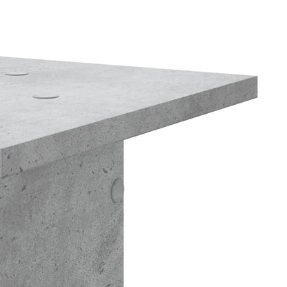 vidaXL Speaker Stands 2 pcs Concrete Grey 30x30x95 cm Engineered Wood 6