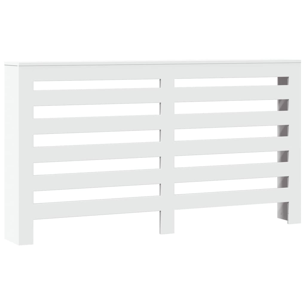 vidaXL Radiator Cover White 149 x 20 x 82 cm Engineered Wood 2