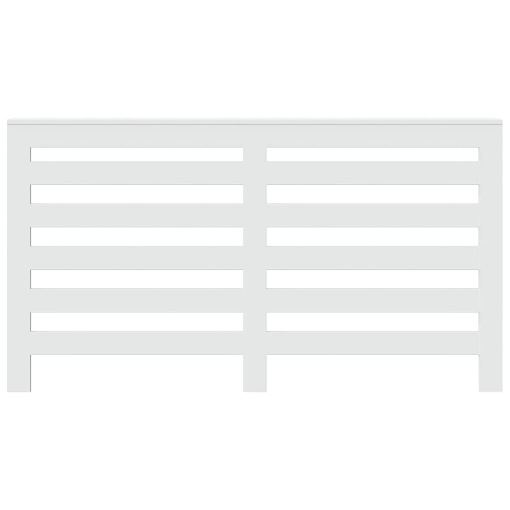 vidaXL Radiator Cover White 149 x 20 x 82 cm Engineered Wood 3