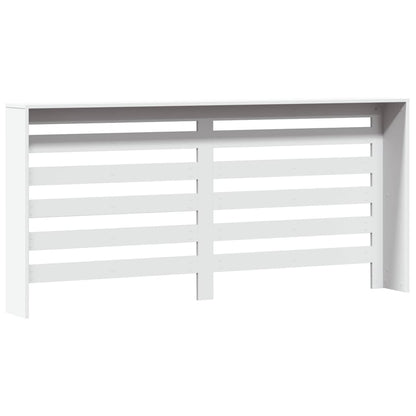 vidaXL Radiator Cover White 175 x 20 x 82 cm Engineered Wood 4