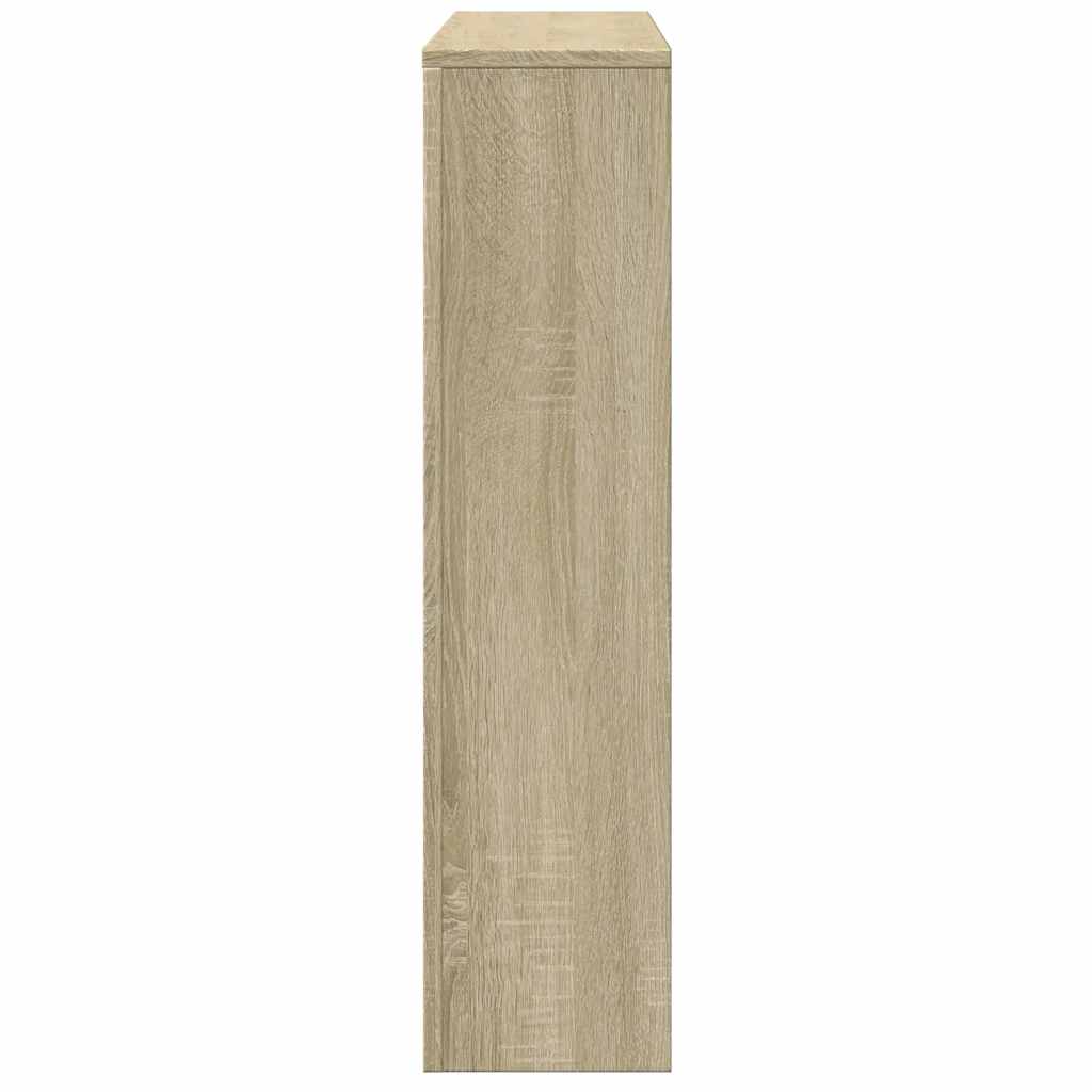 vidaXL Radiator Cover Sonoma Oak 175 x 20 x 82 cm Engineered Wood 5