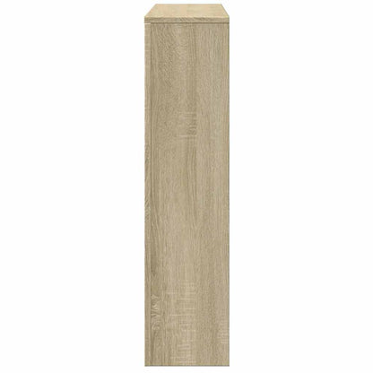 vidaXL Radiator Cover Sonoma Oak 175 x 20 x 82 cm Engineered Wood 5