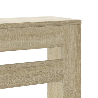 vidaXL Radiator Cover Sonoma Oak 175 x 20 x 82 cm Engineered Wood 6