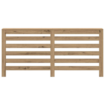 vidaXL Radiator Cover Oak 175 x 20 x 82 cm Engineered Wood 3