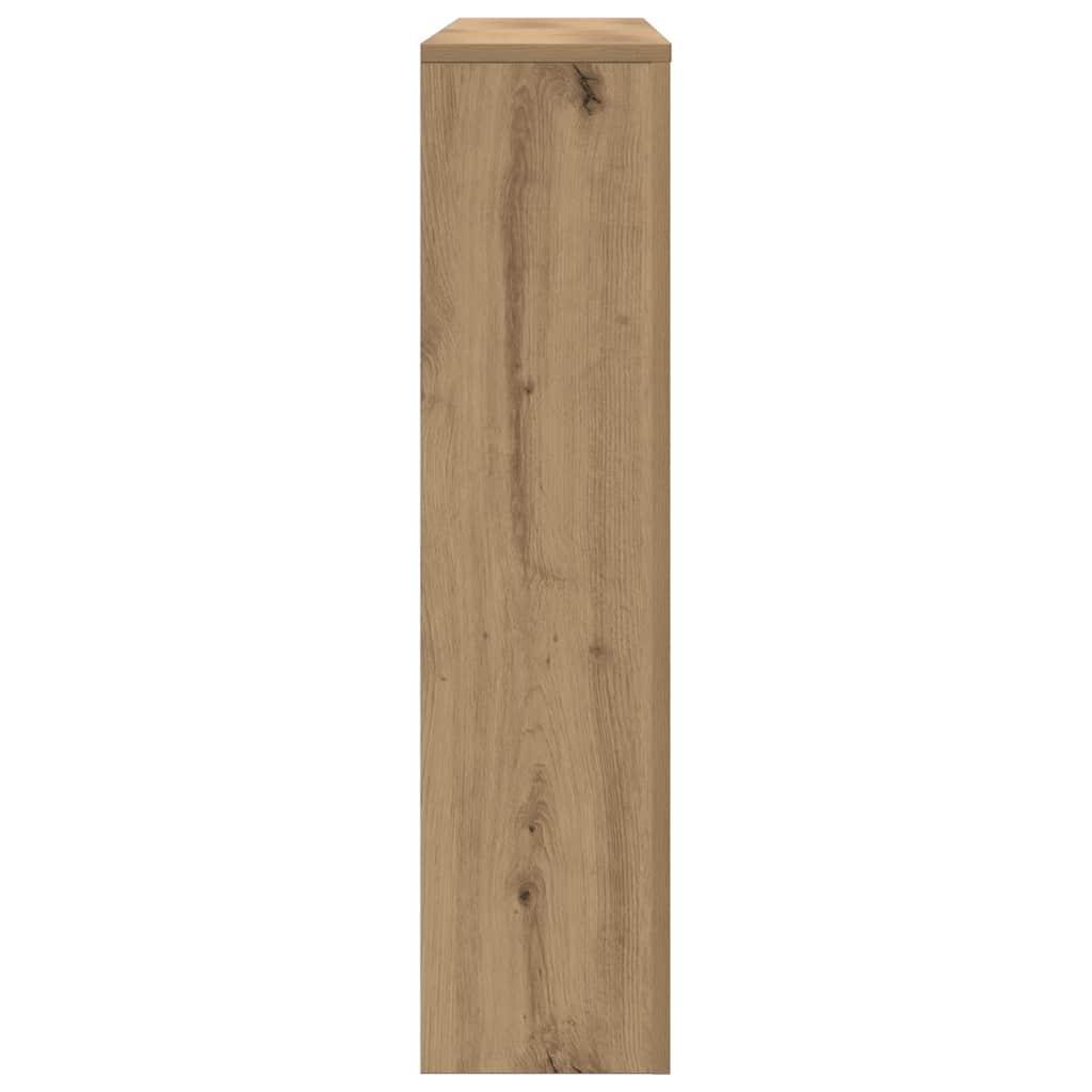 vidaXL Radiator Cover Oak 175 x 20 x 82 cm Engineered Wood 5