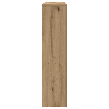 vidaXL Radiator Cover Oak 175 x 20 x 82 cm Engineered Wood 5