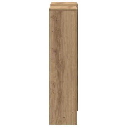 vidaXL Radiator Cover Oak 205 x 21.5 x 83.5 cm Engineered Wood 5