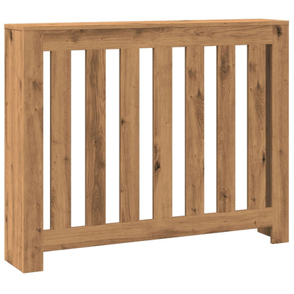 vidaXL Radiator Cover Oak Engineered Wood 2