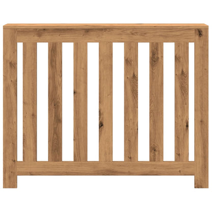 vidaXL Radiator Cover Oak Engineered Wood 3