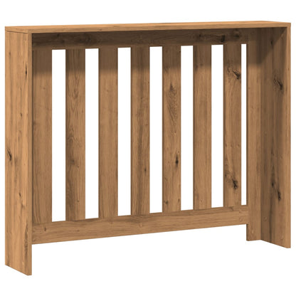 vidaXL Radiator Cover Oak Engineered Wood 4