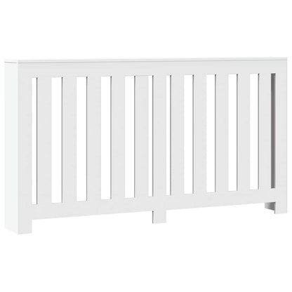vidaXL Radiator Cover White 149 x 20 x 82 cm Engineered Wood 2