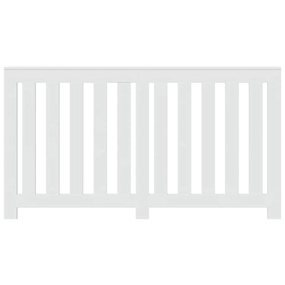 vidaXL Radiator Cover White 149 x 20 x 82 cm Engineered Wood 3