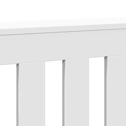 vidaXL Radiator Cover White 149 x 20 x 82 cm Engineered Wood 6