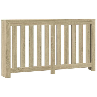 vidaXL Radiator Cover Sonoma Oak 149x20x82 cm Engineered Wood 2
