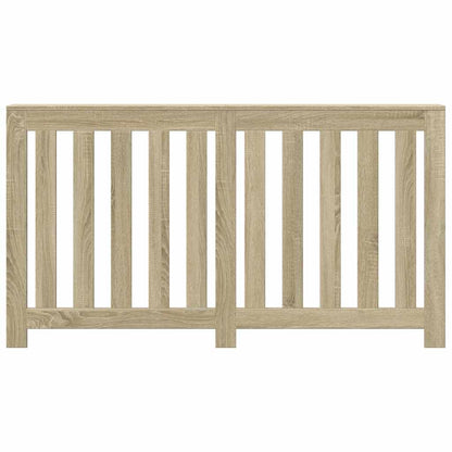 Radiator Cover 149x20x82 cm Engineered Wood Depth 20 cm Vertical slats Width 149 cm Sonoma oak