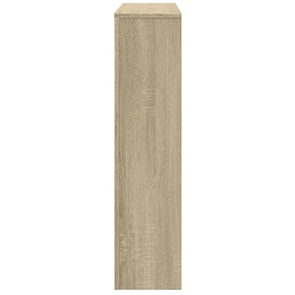 vidaXL Radiator Cover Sonoma Oak 175 x 20 x 82 cm Engineered Wood 5