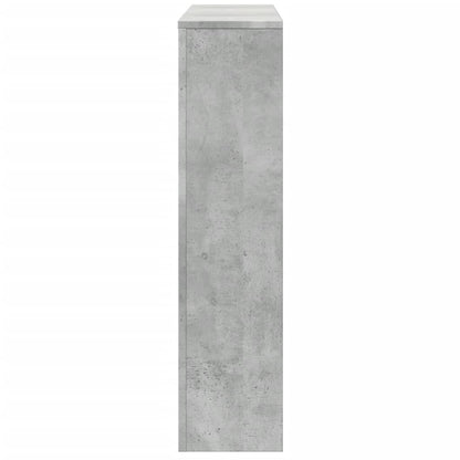vidaXL Radiator Cover Concrete Grey 175 x 20 x 82 cm Engineered Wood 5