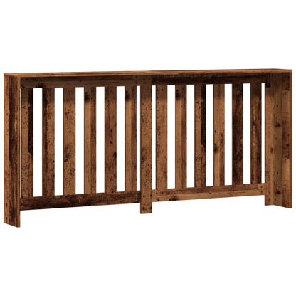 vidaXL Radiator Cover Old Wood 175 x 20 x 82 cm Engineered Wood 4