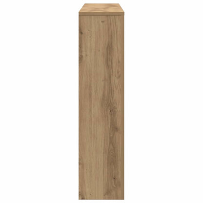 vidaXL Radiator Cover Oak 175 x 20 x 82 cm Engineered Wood 5