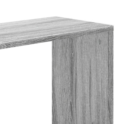 vidaXL Bookcase 5-Tier Grey Sonoma 80,5x23,5x162,5 cm Engineered Wood 6