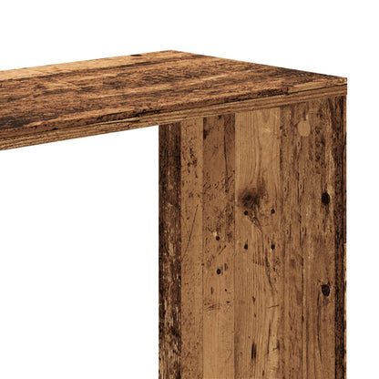 vidaXL Bookcase 5-Tier Old Wood 80,5x23,5x162,5 cm Engineered Wood 6