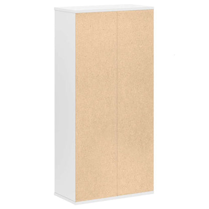 vidaXL Bookcase White 50x25x105 cm Engineered Wood 6