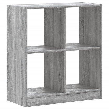 vidaXL Bookcase Grey Sonoma 68.5x32x75 cm Engineered Wood 6