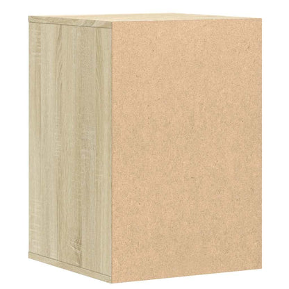 vidaXL Corner Chest of Drawers Sonoma Oak 40x41x58 cm Engineered Wood 6
