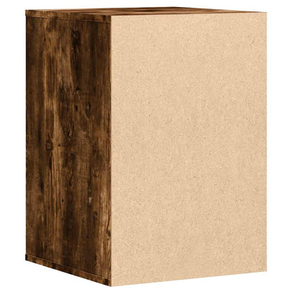vidaXL Corner Chest of Drawers Smoked Oak 40x41x58 cm Engineered Wood 6