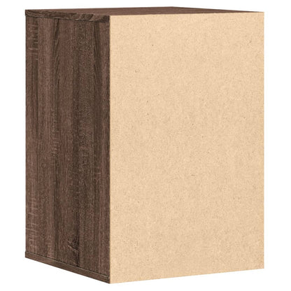 vidaXL Corner Chest of Drawers Brown Oak 40x41x58 cm Engineered Wood 6