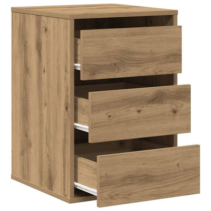 vidaXL Corner Chest of Drawers Artisian Oak 40x41x58 cm Engineered Wood 5