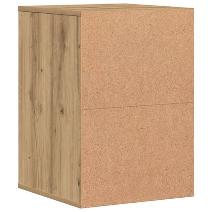 vidaXL Corner Chest of Drawers Artisian Oak 40x41x58 cm Engineered Wood 6