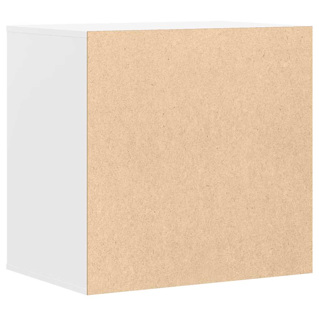 vidaXL Corner Chest of Drawers White 60x41x58 cm Engineered Wood 6
