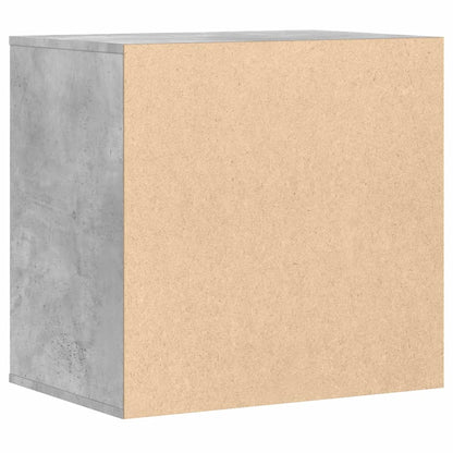 vidaXL Corner Chest of Drawers Concrete Grey 60x41x58 cm Engineered Wood 6