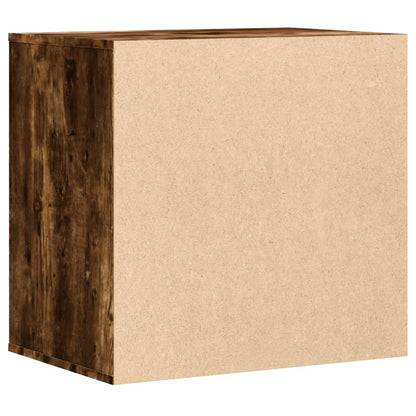 vidaXL Corner Chest of Drawers Smoked Oak 60x41x58 cm Engineered Wood 6