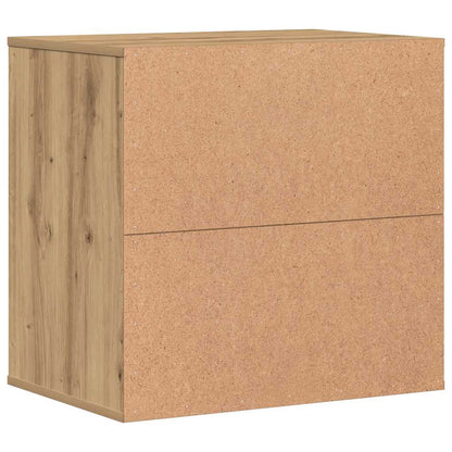 vidaXL Corner Chest of Drawers Artisian Oak 60x41x58 cm Engineered Wood 6