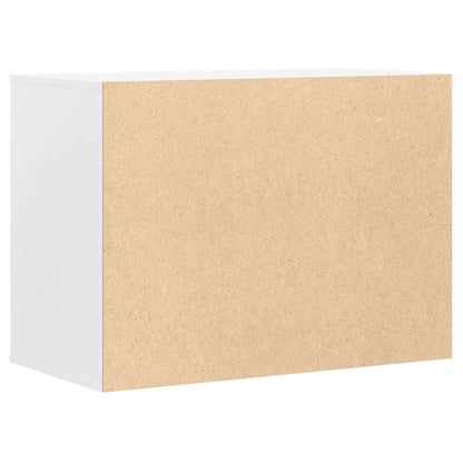 vidaXL Corner Chest of Drawers White 80x41x58 cm Engineered Wood 6