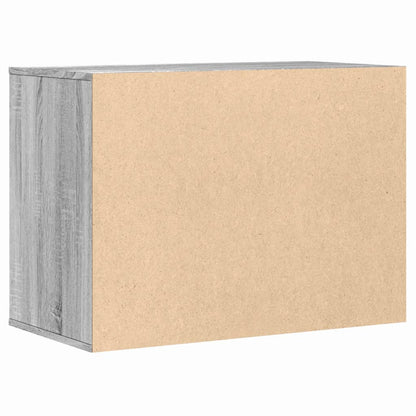 vidaXL Corner Chest of Drawers Grey Sonoma 80x41x58 cm Engineered Wood 6